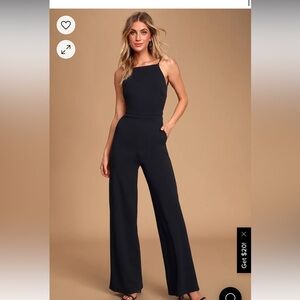 LuLus black jumpsuit